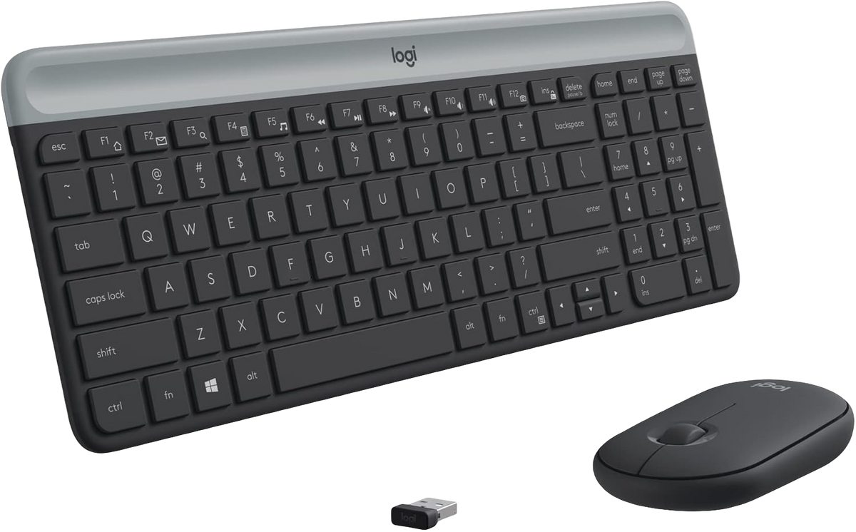 Logitech MK470 Slim Wireless Keyboard & Mouse Combo