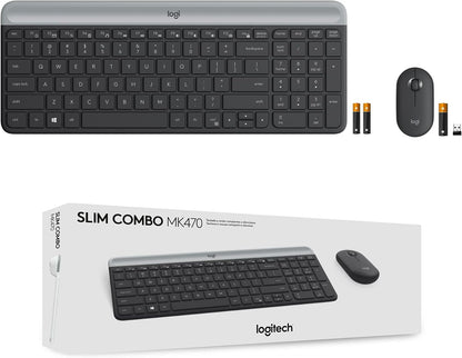Logitech MK470 Slim Wireless Keyboard & Mouse Combo