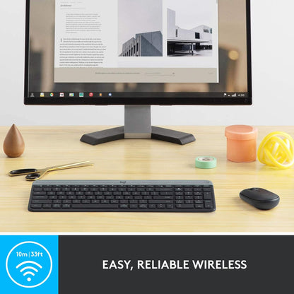 Logitech MK470 Slim Wireless Keyboard & Mouse Combo