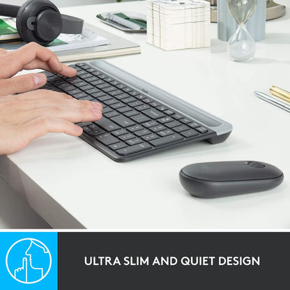 Logitech MK470 Slim Wireless Keyboard & Mouse Combo